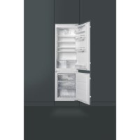 GRADE A3 - Smeg UKC7280FP 70-30 Sliding Rail Integrated In-column Fridge Freezer