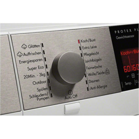 AEG Display 9 Series LogiControl 9kg 1600rpm Freestanding Washing Machine in White