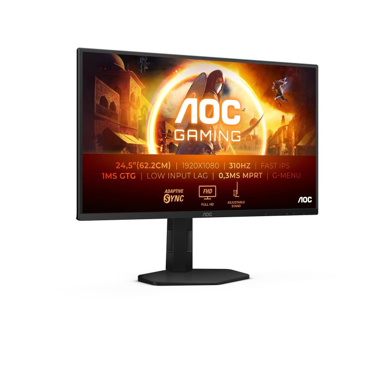 AOC AGON 24.5" Fast IPS Full HD 310Hz 0.3ms Gaming Monitor