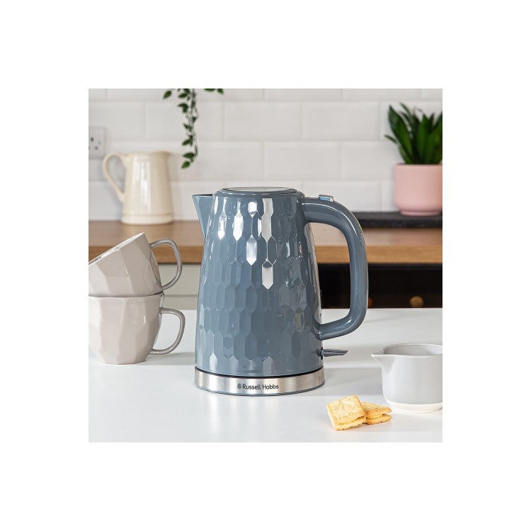 Russell Hobbs 26053 Honeycomb Kettle - Grey