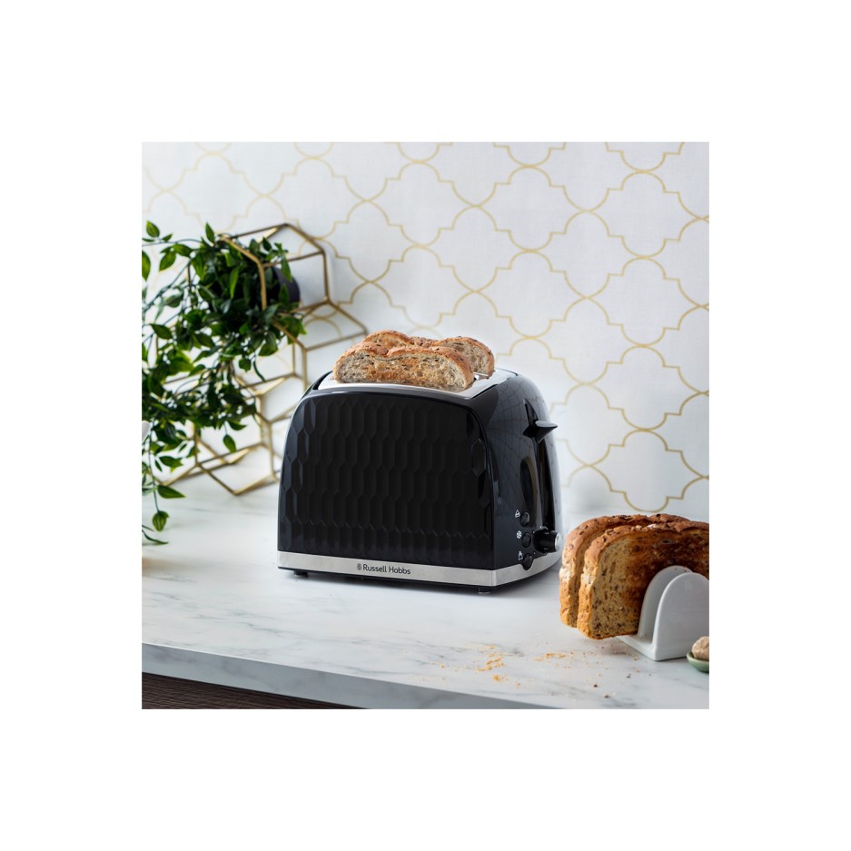 Russell Hobbs 26061 2 Slice Toaster Black BuyItDirect.ie