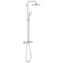 Grohe Tempesta Cosmopolitan 210 Thermostatic Mixer Bar Shower with Round Overhead & Handset