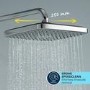 GRADE A1 - GROHE QuickFix Chrome Vitalio Comfort 250 Shower System with Thermostat for Wall Mounting