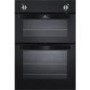 New World NW901G Gas Built In Twin Cavity Oven - Black