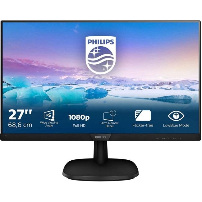 Philips V-line 273V7QDAB 27" IPS Full HD Monitor 