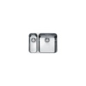 A1/LAX160/36-16 ONLY OPENED - Franke 1.5 Bowl Undermount Stainless Steel Kitchen Sink - Left Hand