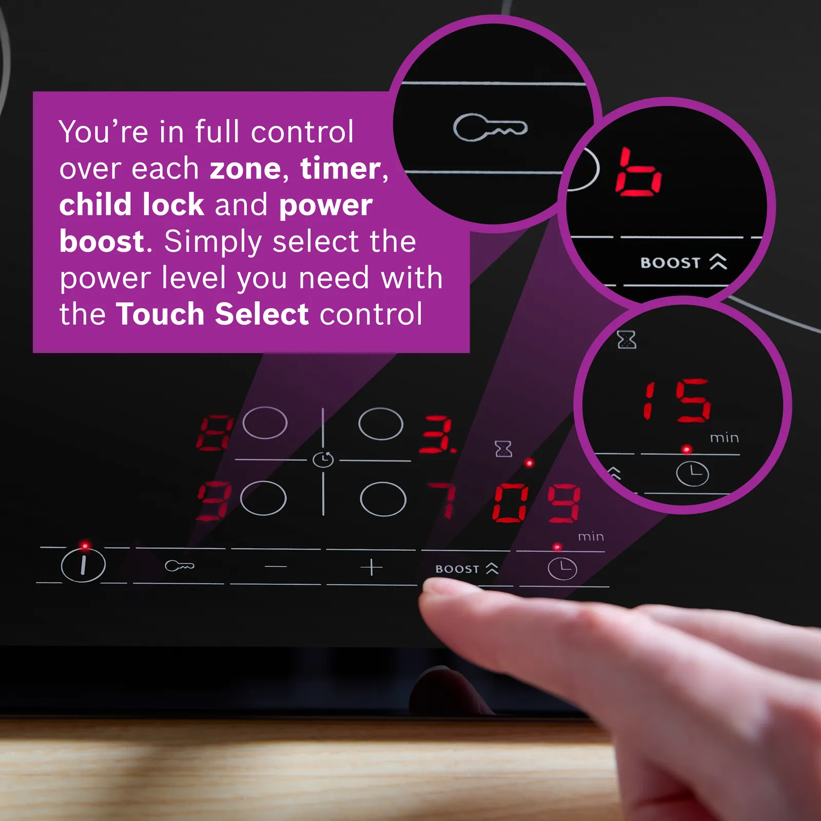 Touch Select Controls.