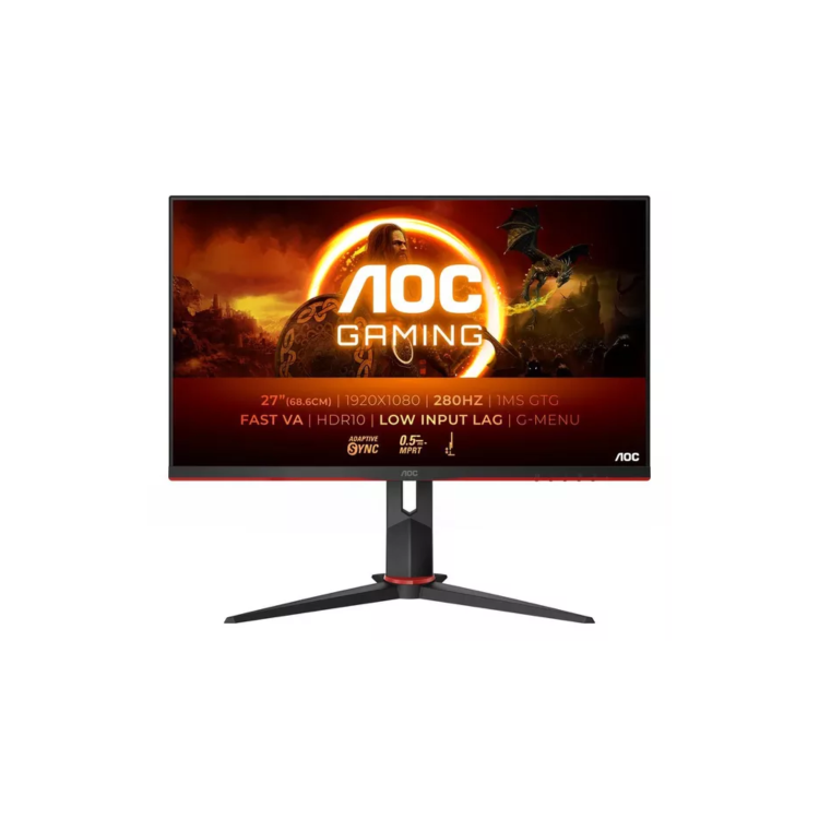 AOC AGON 27G2ZN3 27" VA Full HD 280Hz 0.5ms Gaming Monitor
