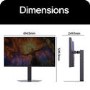 LG UltraGear evo GM9 27" IPS Hyper Mini LED Dual Mode 5K 165Hz QHD 330Hz Gaming AI Monitor