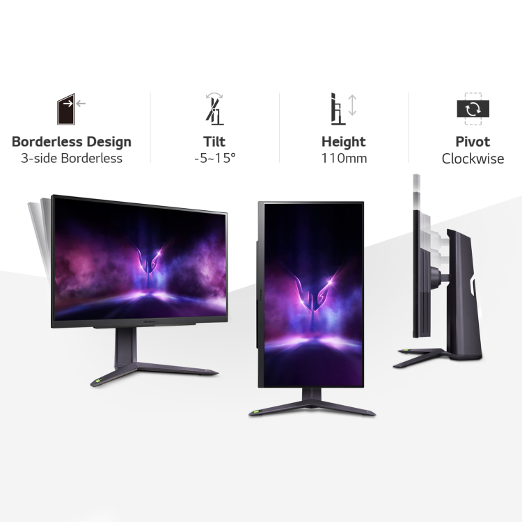 LG UltraGear 27GR75Q 27" IPS QHD 165Hz 1ms FreeSync Gaming Monitor