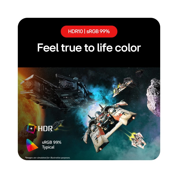 Refurbished LG UltraGear 27GS60F 27" Full HD IPS 180Hz Gaming Monitor