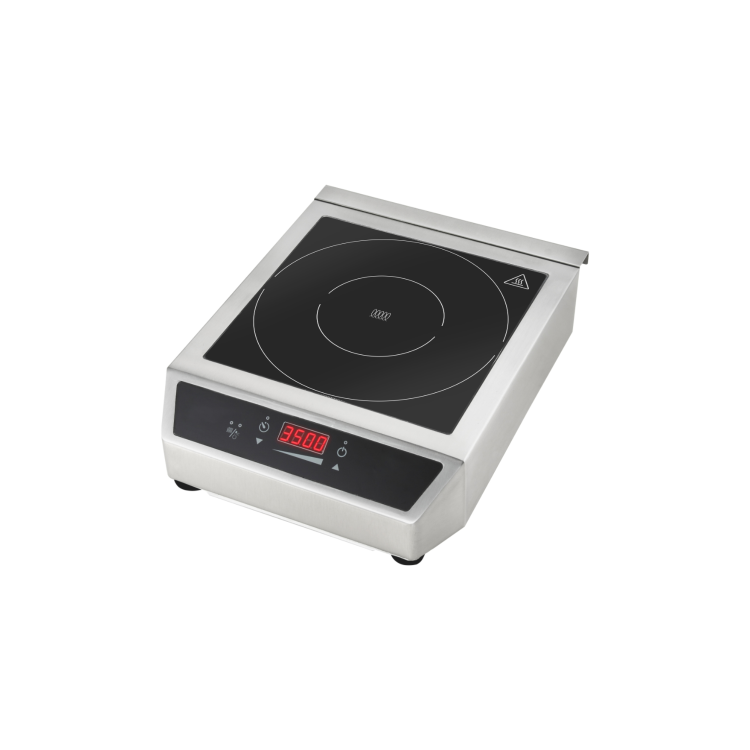Hamoki HA-350BT Heavy Duty Commercial Induction Hob - Digital Control - Countertop 3kW 13 Amp - Price Crash