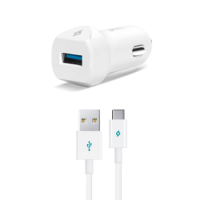 ttec Speedcharger QC 3.0 In-Car Charger 18W + Type-C Cable