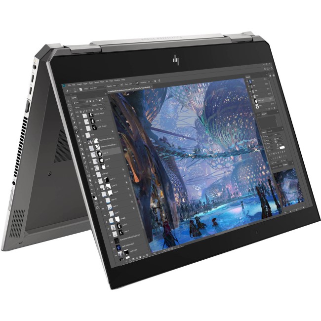 Refurbished HP Zbook Studio x360 G5 i7-8750H 8GB 256GB 15.6 Inch Windows 10 Convertible Workstation Laptop