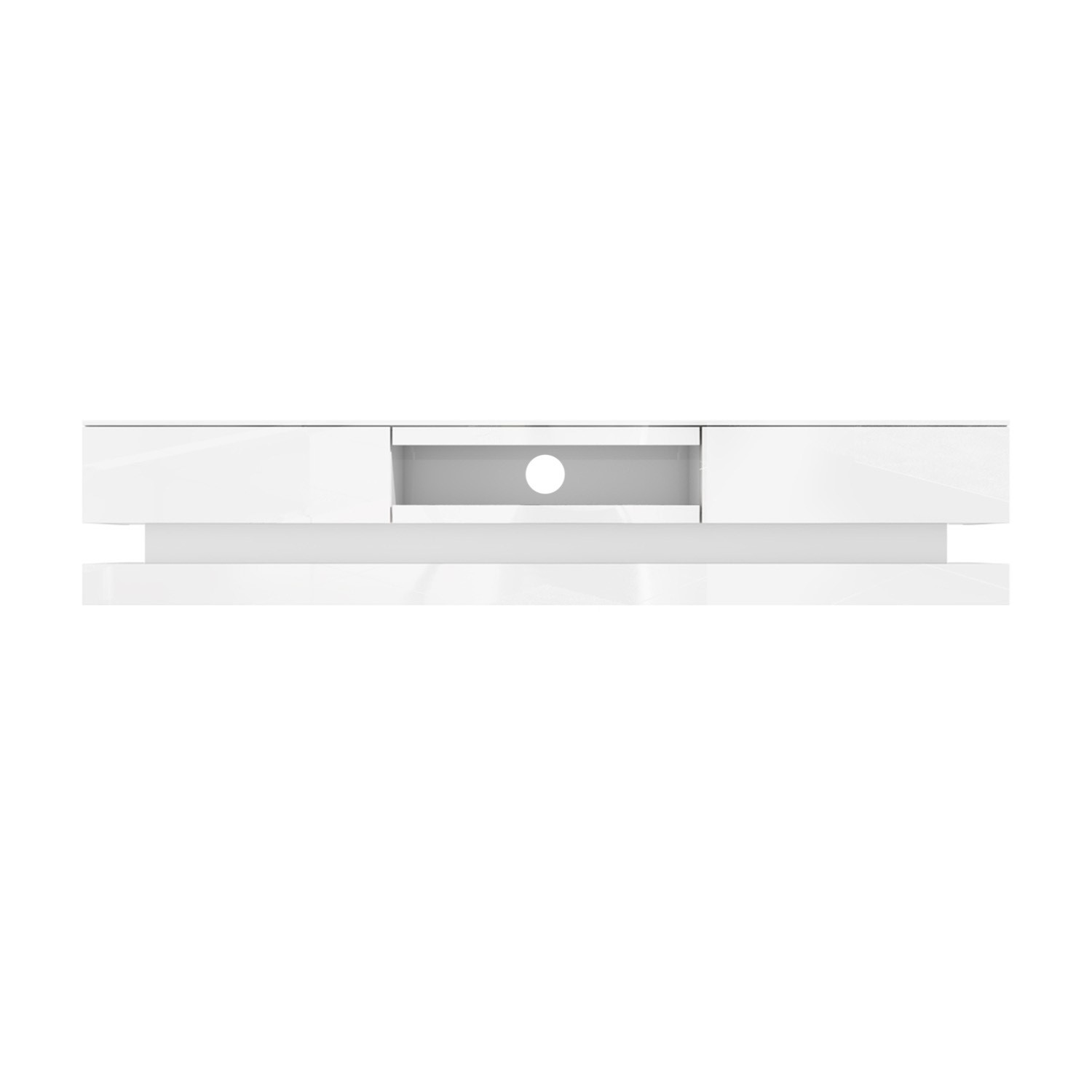 Extra large white gloss tv unit deals