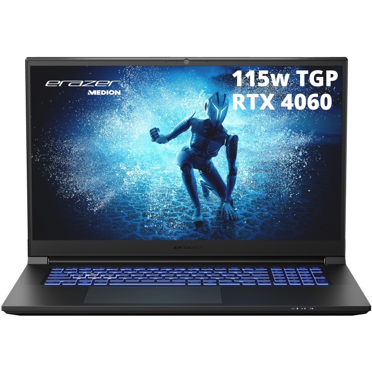 Medion Erazer 17.3" Gaming Laptop with Tech Air Laptop Bag