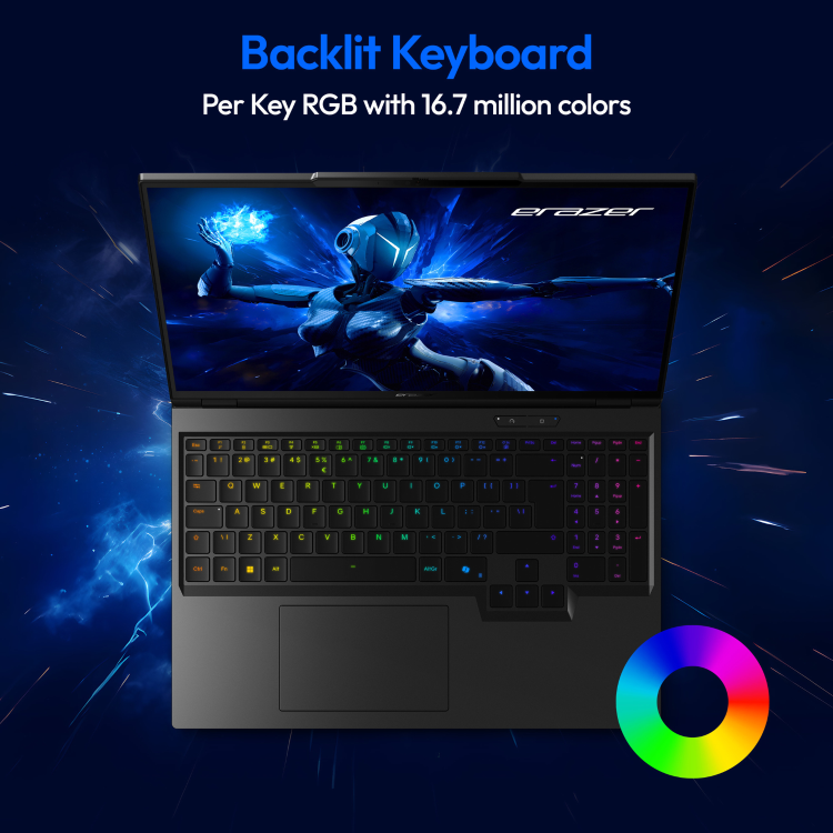 Medion ERAZER Beast 16 X1 Ultimate Intel Core Ultra 9 32GB RAM 2TB SSD RTX 5090 300Hz 16 Inch QHD+ Windows 11 Home Gaming Laptop