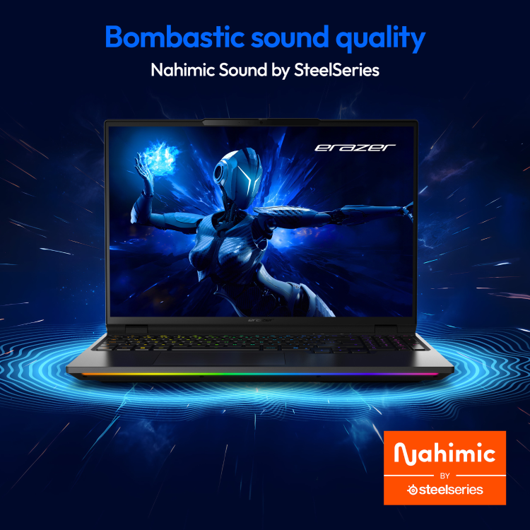 Medion ERAZER Beast 16 X1 Ultimate Intel Core Ultra 9 32GB RAM 2TB SSD RTX 5090 300Hz 16 Inch QHD+ Windows 11 Home Gaming Laptop
