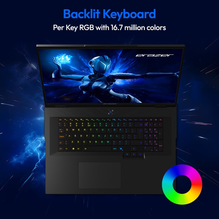 Medion ERAZER Beast 18 Intel Core Ultra 9 32GB RAM 2TB SSD RTX 5090 240Hz 18 Inch Windows 11 Gaming Laptop