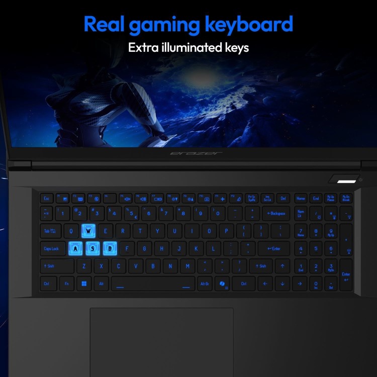 Medion ERAZER Scout 17 E1 Intel Core i5 16GB RAM 1TB SSD RTX 5050 144Hz 17.3 Inch Windows 11 Gaming Laptop