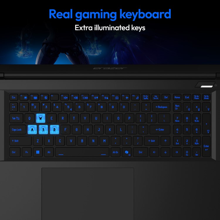 Medion ERAZER Defender 17 P1 Intel Core 7 32GB RAM 2TB SSD RTX 5060 144Hz 17.3 Inch Windows 11 Gaming Laptop