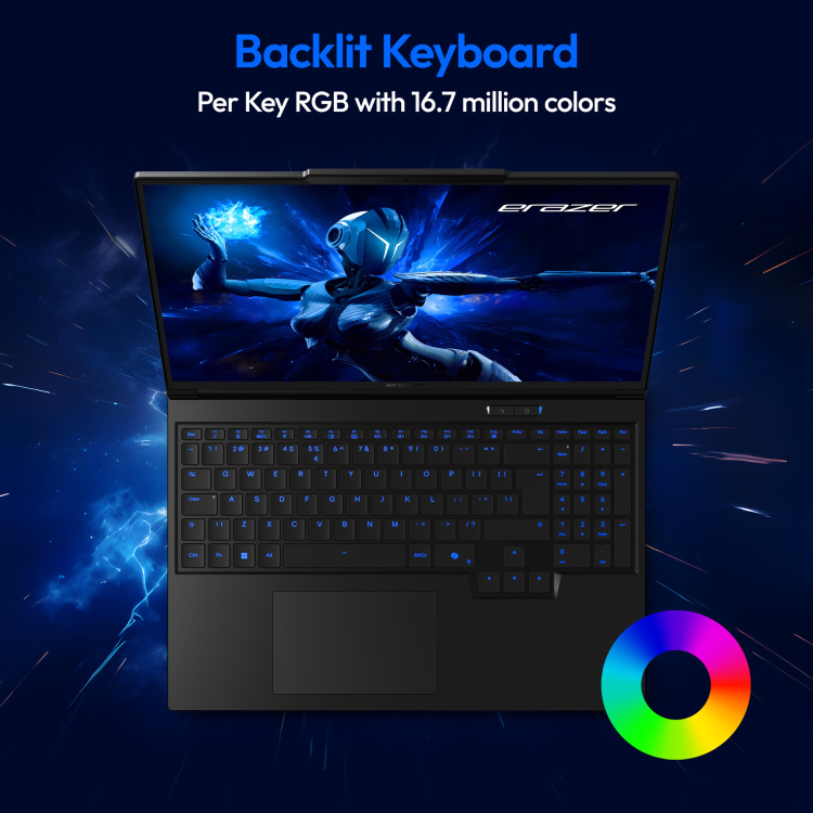 Medion Erazer Major 16 X1 Intel Core Ultra 7 32GB RAM 2TB SSD RTX 5070Ti 300Hz 16 Inch Windows 11 Gaming Laptop