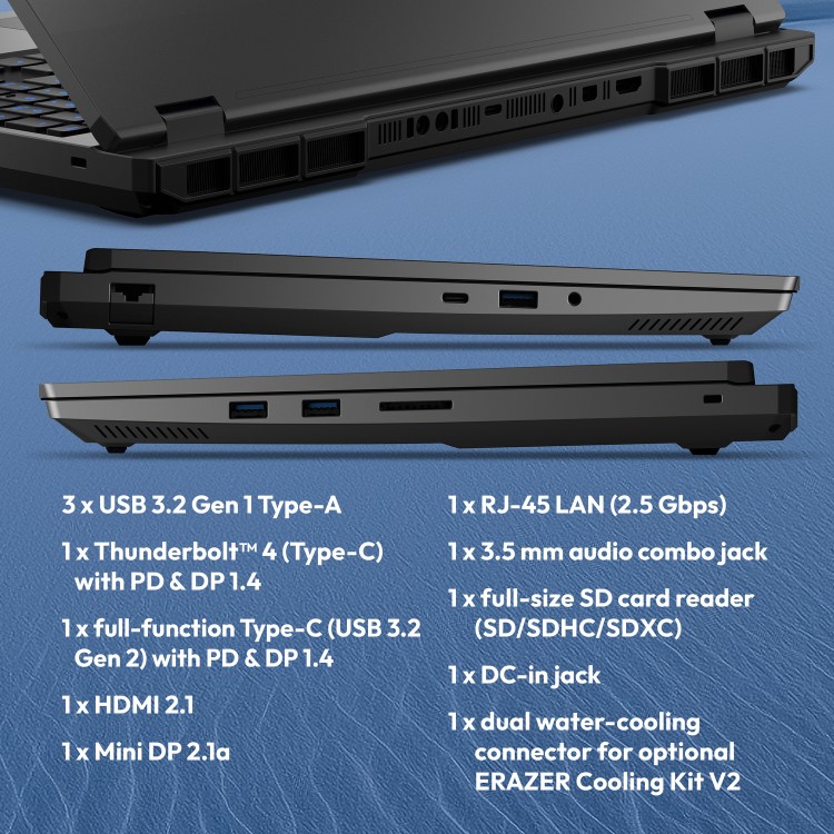 Medion ERAZER Beast 16 X1 AMD Ryzen 9 32GB RAM 1TB SSD RTX 5070 Ti 300Hz 16 Inch Windows 11 Gaming Laptop
