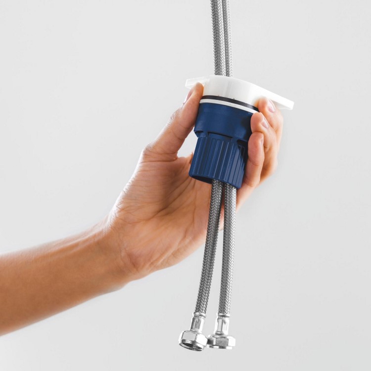 ALMOST PERFECT - Start OHM sink Dual Spray low spout Black