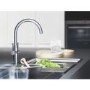Grohe Ambi Cosmopolitan Dual Lever Kitchen Mixer Tap - Chrome
