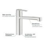 Grohe Get Single Lever Kitchen Mixer Tap - SuperSteel