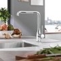 Grohe Essence Single Lever Kitchen Mixer Tap - Chrome