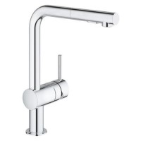 Grohe Minta Single Lever Kitchen Mixer Tap - Chrome