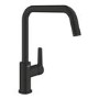 Grohe Quickfix Start Black Single Lever Monobloc Kitchen Mixer Tap
