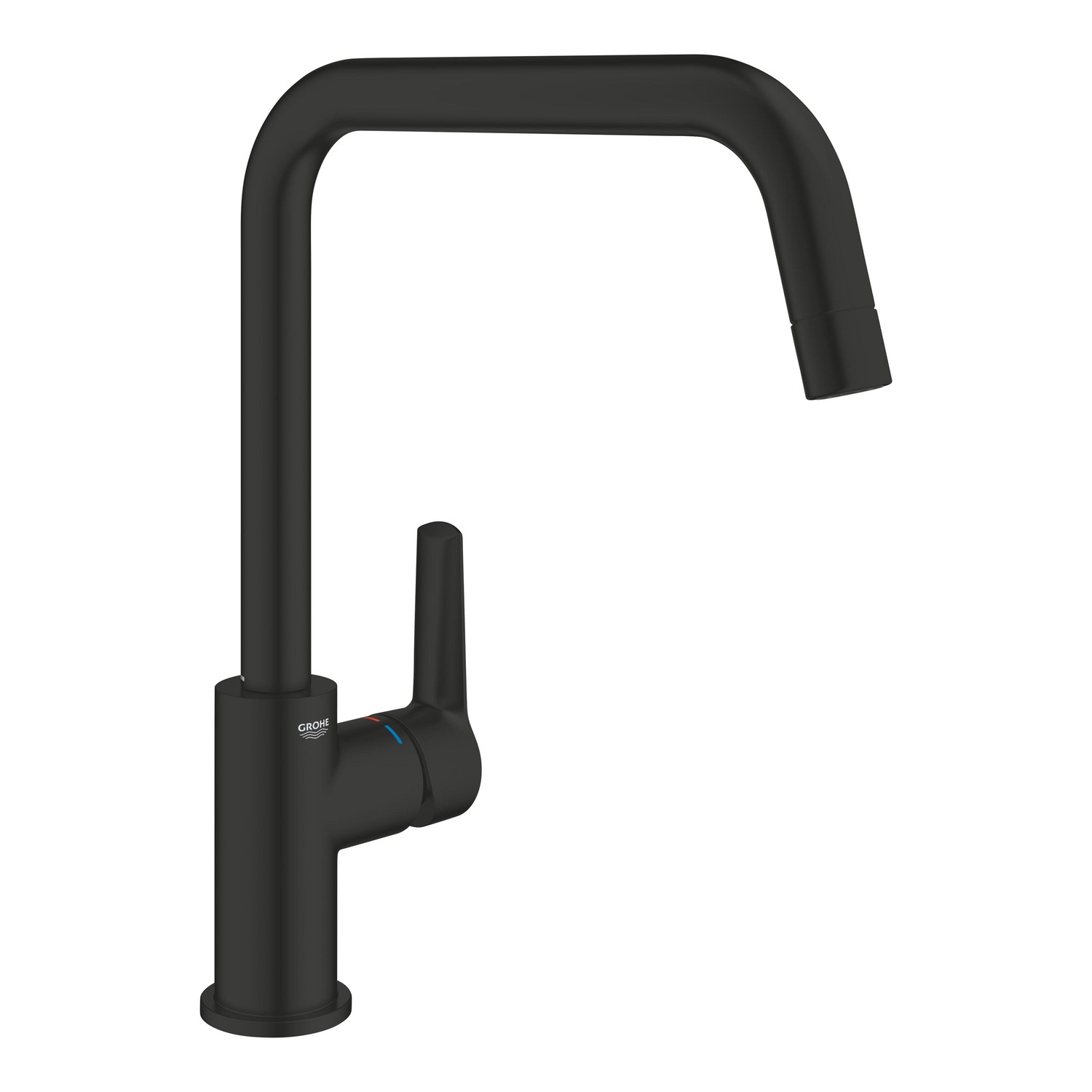 Grohe Start Single Lever Kitchen Mixer Tap - Matt Black