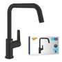 Grohe Start Single Lever Kitchen Mixer Tap - Matt Black