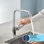 Grohe Start Dual Lever Kitchen Mixer Tap - Chrome