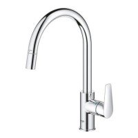 Grohe StartEdge Single Lever Kitchen Mixer Tap - Chrome