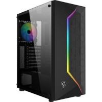 MSI MAG Vampiric 100R Mid Tower PC Case - Black