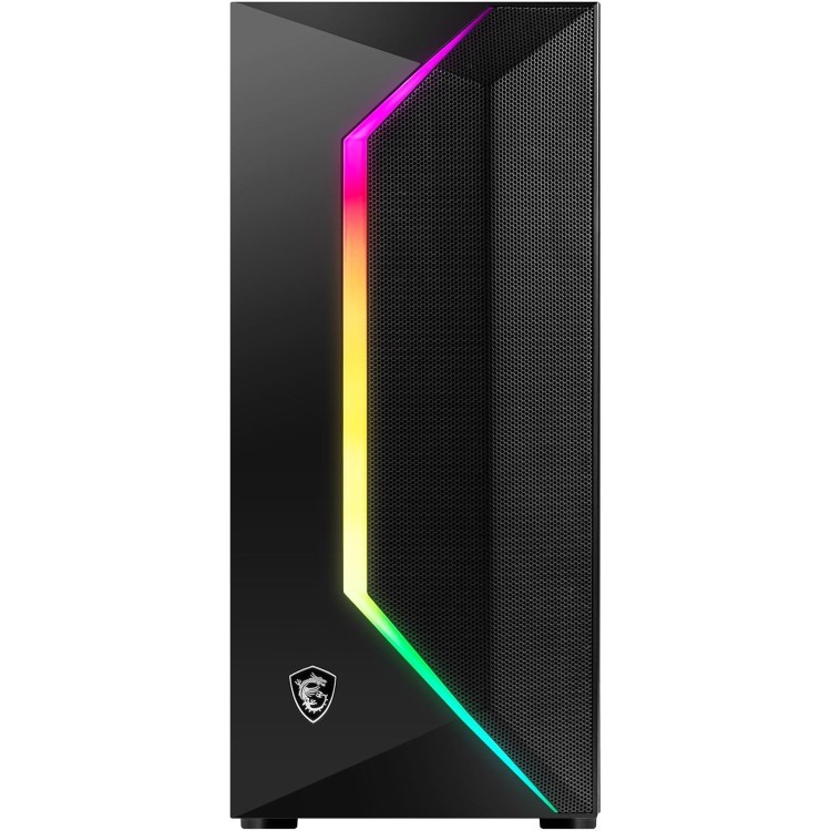 MSI MAG Vampiric 100R Mid Tower PC Case - Black