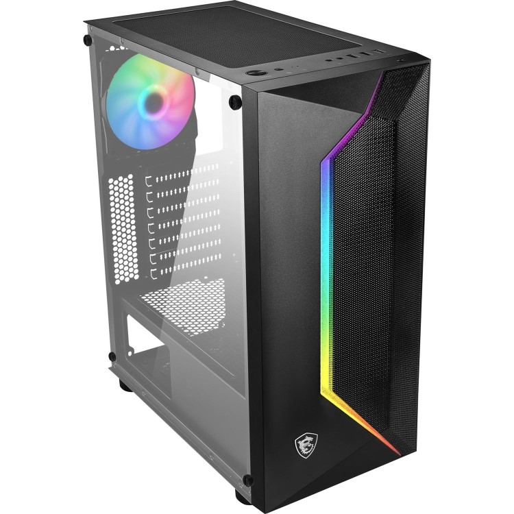 MSI MAG Vampiric 100R Mid Tower PC Case - Black