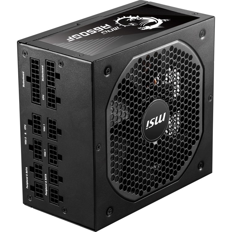MSI MPG A650GF 650W 80 Plus Gold Modular Power Supply