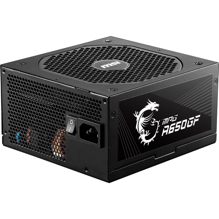 MSI MPG A650GF 650W 80 Plus Gold Modular Power Supply