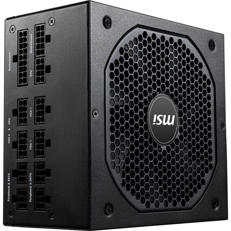 MSI MPG A650GF 650W 80 Plus Gold Modular Power Supply