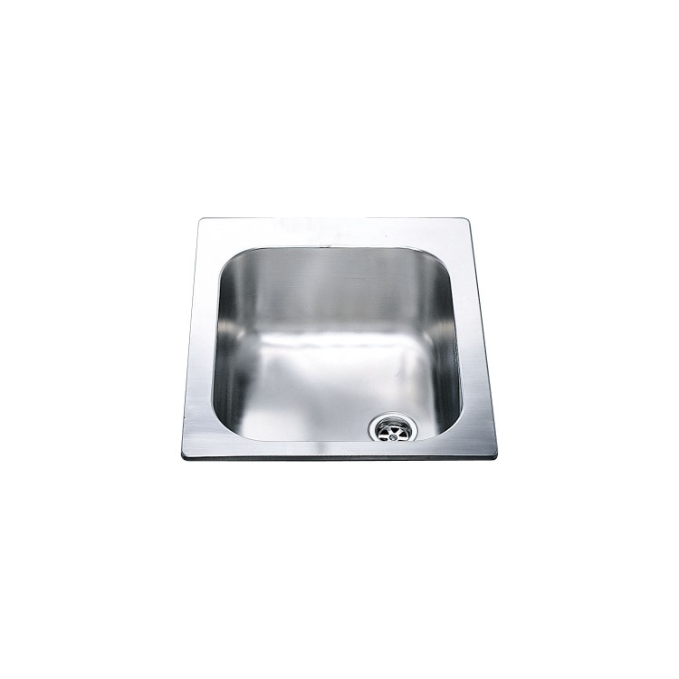 Smeg Alba Single Bowl Stainless Steel Chrome Kitchen Sink