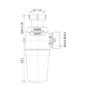 Wirquin Neo Air 1.25 Zero Leak Bottle Trap
