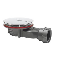 GRADE A1 - 90mm Fast Flow Shower Waste - Wirquin