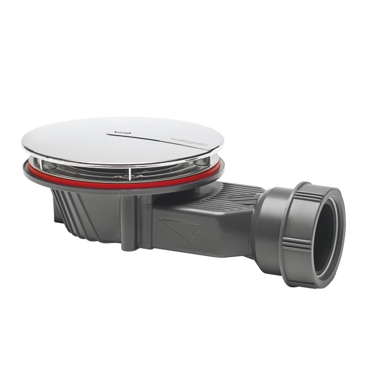 GRADE A1 - 90mm Fast Flow Shower Waste - Wirquin