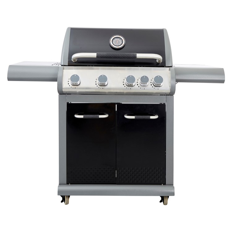 Refurbished Dangrill 30962 4 Burner Gas BBQ with Side Burner