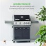 Refurbished Dangrill 30962 4 Burner Gas BBQ with Side Burner