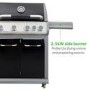 Refurbished Dangrill 30962 4 Burner Gas BBQ with Side Burner